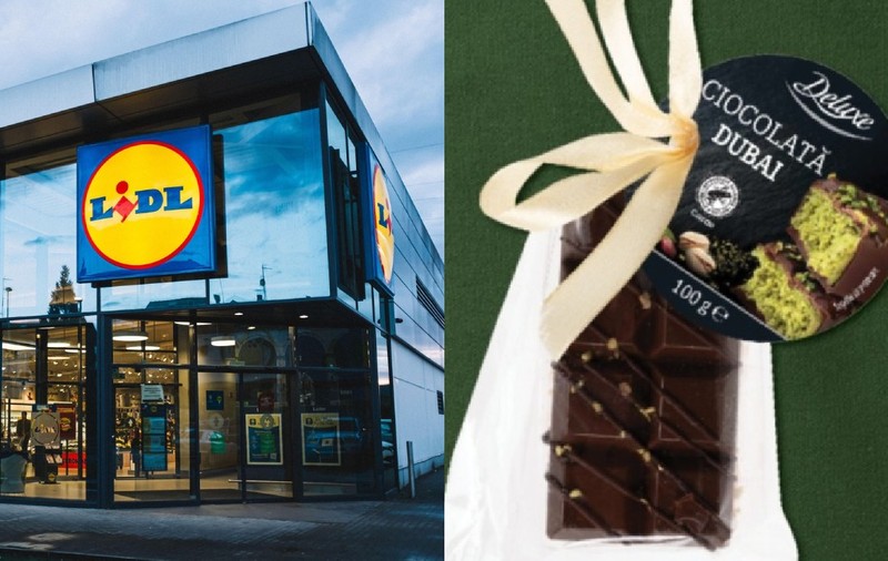 Ciocolata Dubai made in România ajunge pe rafturile Lidl din mai multe țări din Europa. Cât costă