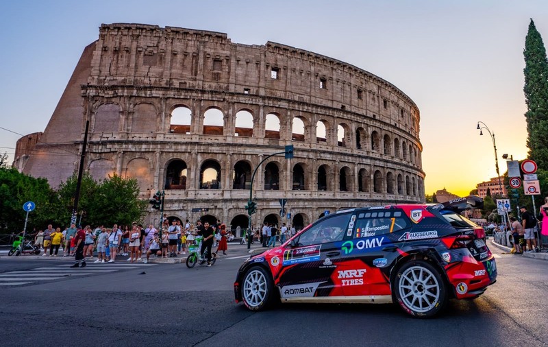 Simone Tempestini s-a clasat pe locul 13 la Rally di Roma Capitale