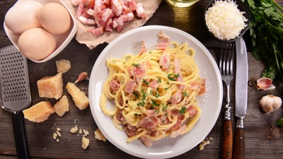 Istoria pastelor carbonara - rețeta originală