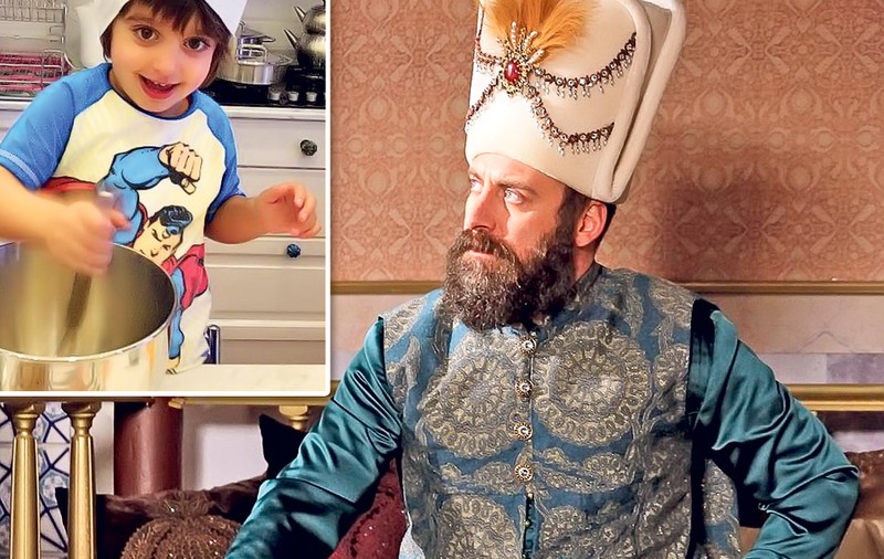 Halit Ergenc, protagonist al serialului «Suleyman Magnificul»: "Fiul meu mă place doar cu barbă!"