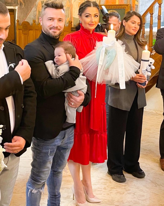 Gabriela Cristea și Tavi Clonda, nași de botez. Motivul pentru care soțul vedetei a fost criticat