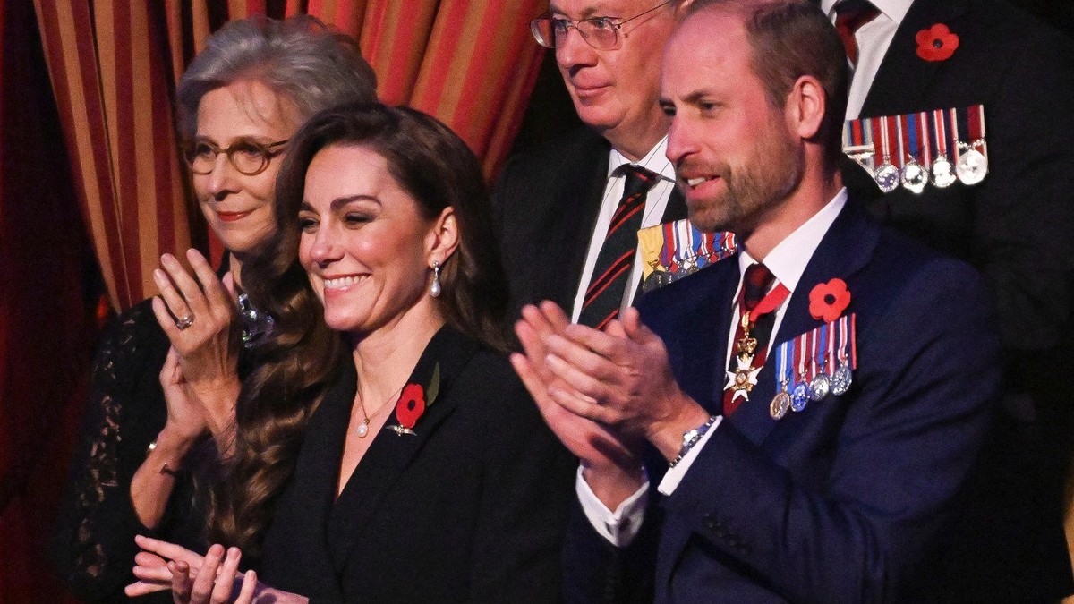 Prințul și Prințesa de Wales participă la Festivalul Comemorării la Royal Albert Hall, Londra, Marea Britanie, pe 9 noiembrie 2024. 09 Noiembrie 2024