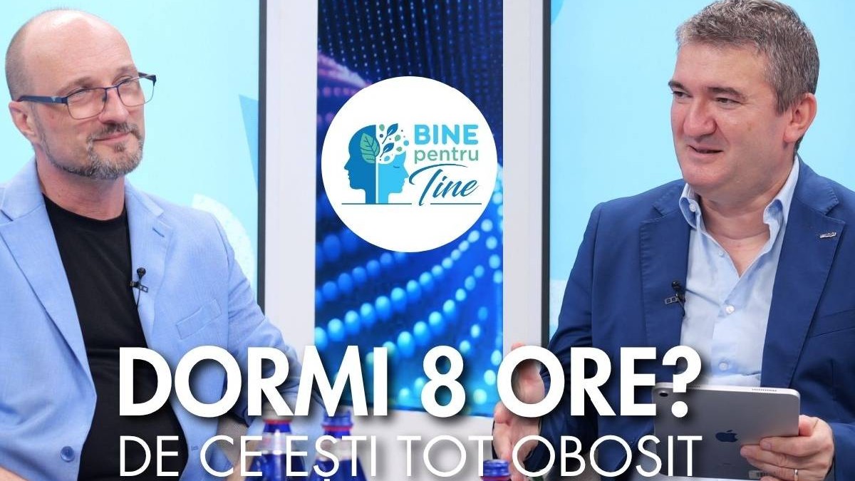 Dr. Răzvan Lungu într-o discuție cu Dorin Chioțea despre somnologie și importanța unui somn odihnitor