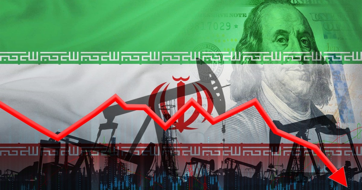 cover sonde petroliere dolar drapel iran
