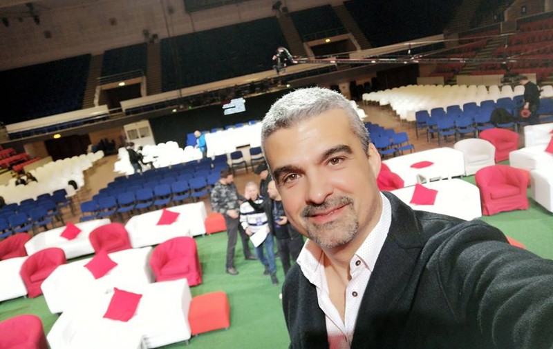 Ce a făcut Aurelian Temișan înainte de finala națională Eurovision 2019. A fost naș de botez al unui băiețel | FOTO