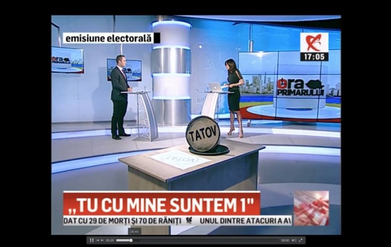 Moderatoarea Denise Rifai, către un candidat la Primărie: "Șinele de tramvai... ați văzut ce murdare sunt?" 