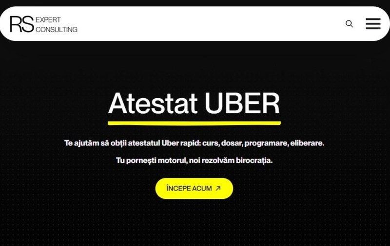 Atestatul UBER: ce este, ce acte îți trebuie, unde le depui și în ce constă examenul
