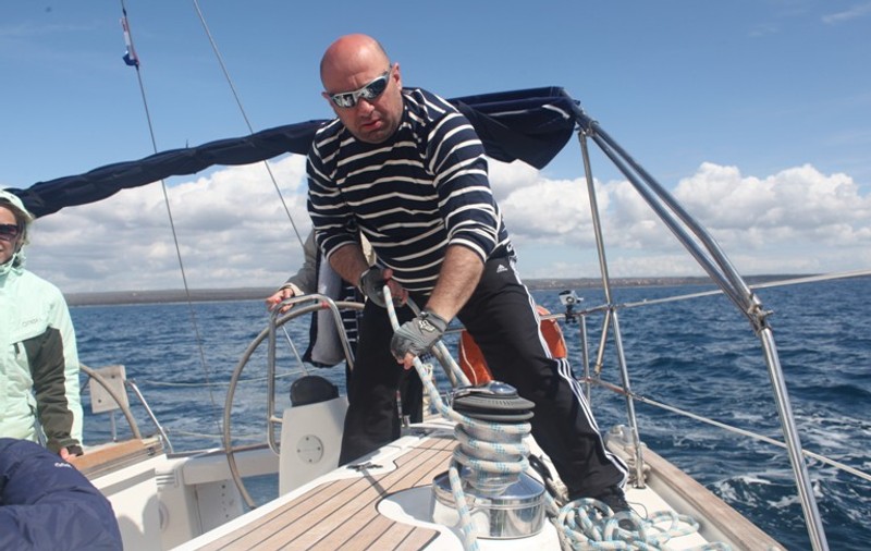 Cătălin Scărlătescu, un bucătar pasionat de sailing