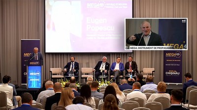 Eugen Popescu, Brian Brown, la evenimentul MEGA Chisinau