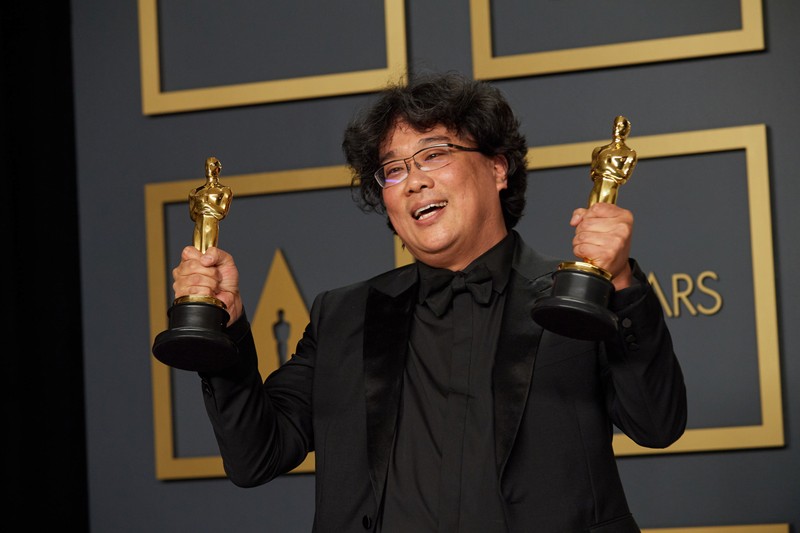 Bong Joon Ho, regizorul filmului ”Parasite”, după gala la care a scris istorie