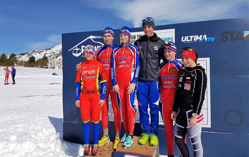 Medalii pentru România la Campionatul European de Wintertriathlon 2018