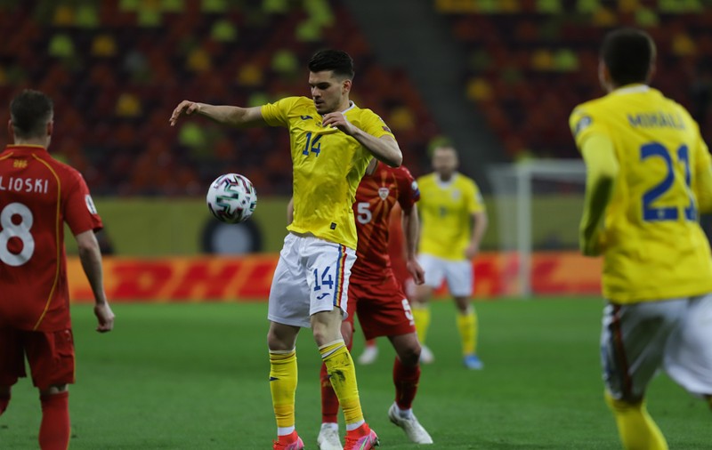 România - Macedonia de Nord 3-2, debutul tricolorilor în preliminariile CM 2022. Ianis Hagi salvează naționala, după ce am primit două goluri în două minute