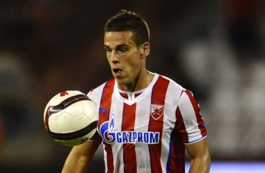 Alexandar Kovacevici, încă jucătorul Stelei Roșii Belgrad FOTO: soccerdreamz.de