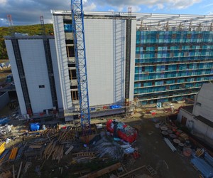 Centrul de mari arşi de la Târgu Mureş poate fi gata chiar primăvara viitoare. Fotografie ilustrativă