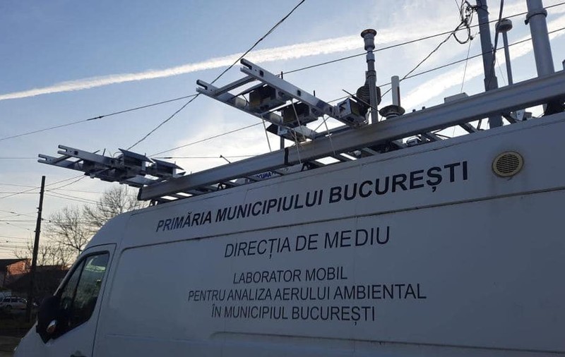 Aerul din București este măsurat de 44 de senzori, anunță Primăria Capitalei