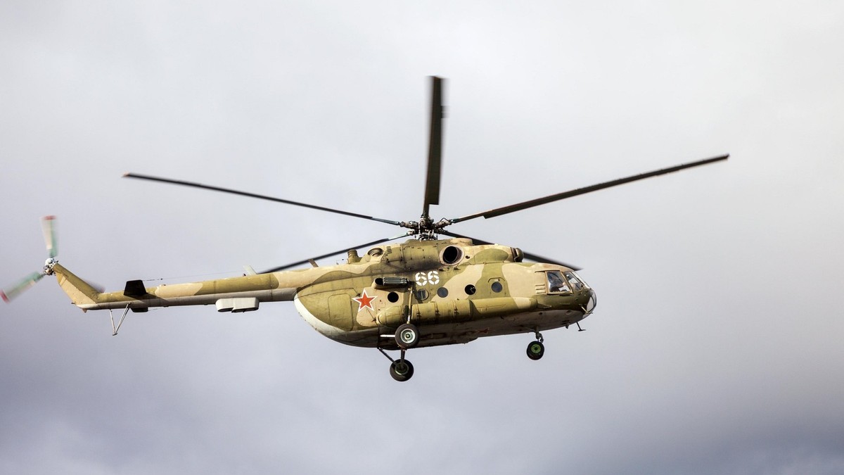 Elicopter rusesc Mi-8.