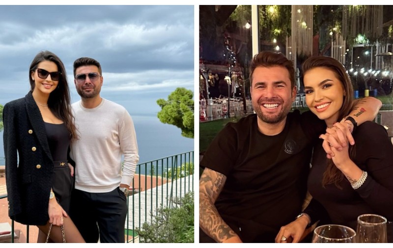 Cum au apărut Adrian Mutu și soția lui, Sandra, în Italia. „Soare, mare și noi doi”