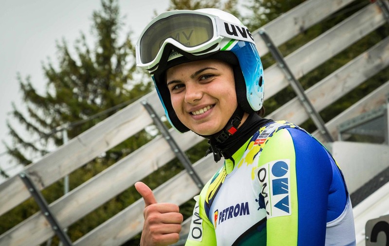 Daniela Haralambie concurează la Râșnov alături de campioana olimpică / VIDEO