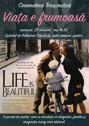 Afișul de la prima seară de cinematecă organizată la Spitalul de Psihiatrie Căpâlnaș