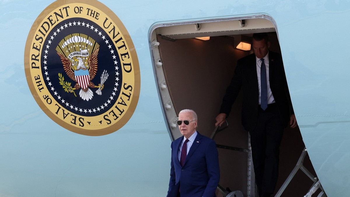 Joe Biden sosește în Franța Foto: Profimedia