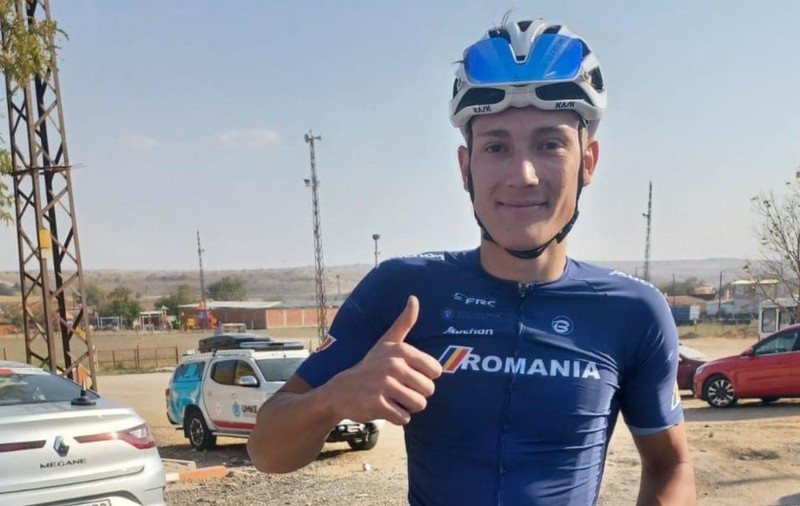 Ploieșteanul David Coman a devenit campion balcanic la ciclism pe șosea cadeți