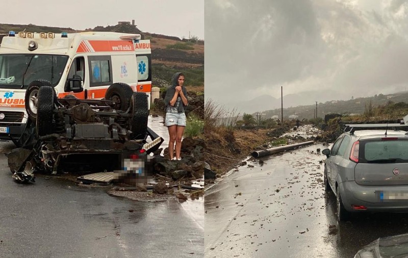 O tornadă a lovit insula Pantelleria din sudul Italiei: Cel puțin două persoane au murit