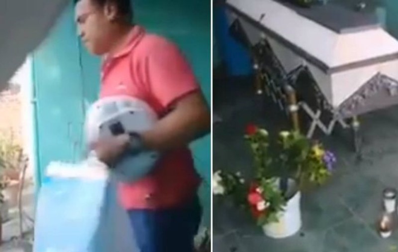 Au abandonat mortul la priveghi și i-au golit casa de bunurile pe care le avea