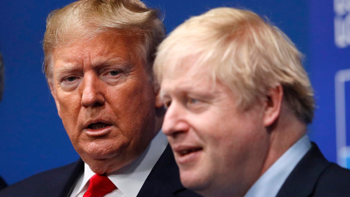 Mesaje de încurajare pentru Boris Johnson. Donald Trump: ”Toţi americanii se roagă pentru însănătoşirea sa”