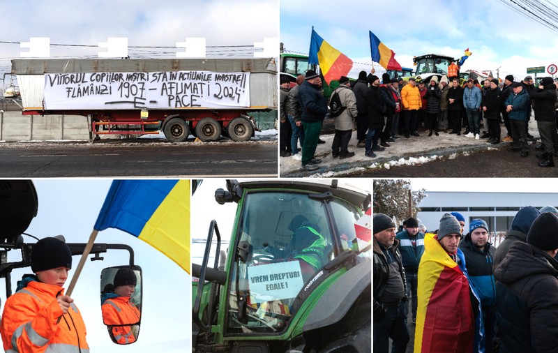 REPORTAJ. Ce nu s-a văzut la TV de la adevăratul protest al transportatorilor și fermierilor: „Ne învățăm copiii să plece în altă parte. Nu putem să-i condamnăm la sărăcie”