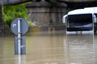 Inundații în municipiul Brașov, marți, 20 iulie 2021 | Foto: Hepta