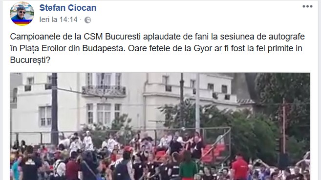 Mesajul lui Ștefan Ciocan