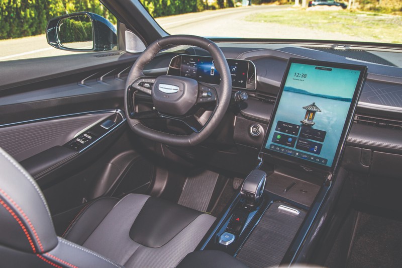 Interiorul lui Geely Cityray. Foto: AutoExpert
