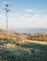 Căruciorul, singurul bagaj al lui Tom Turcich