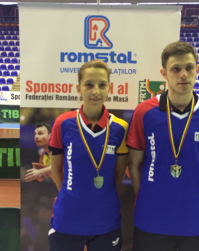 Samara şi Ionescu sunt campionii României la simplu / FOTO