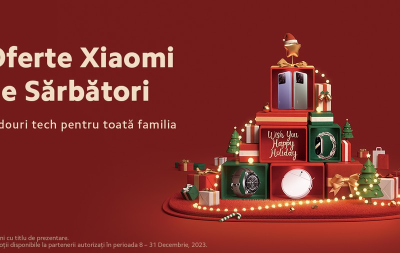 Idei de cadouri pentru cei dragi: smartphone-urile, tabletele și ceasurile smart Xiaomi