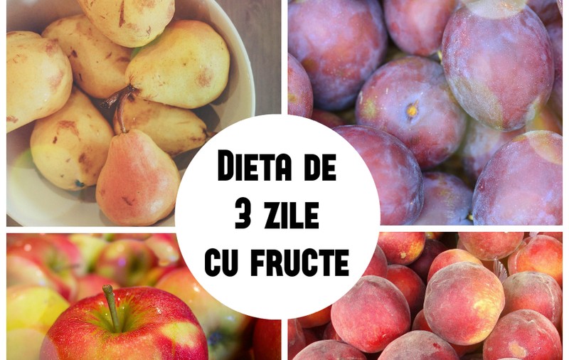 Dieta de trei zile cu fructe