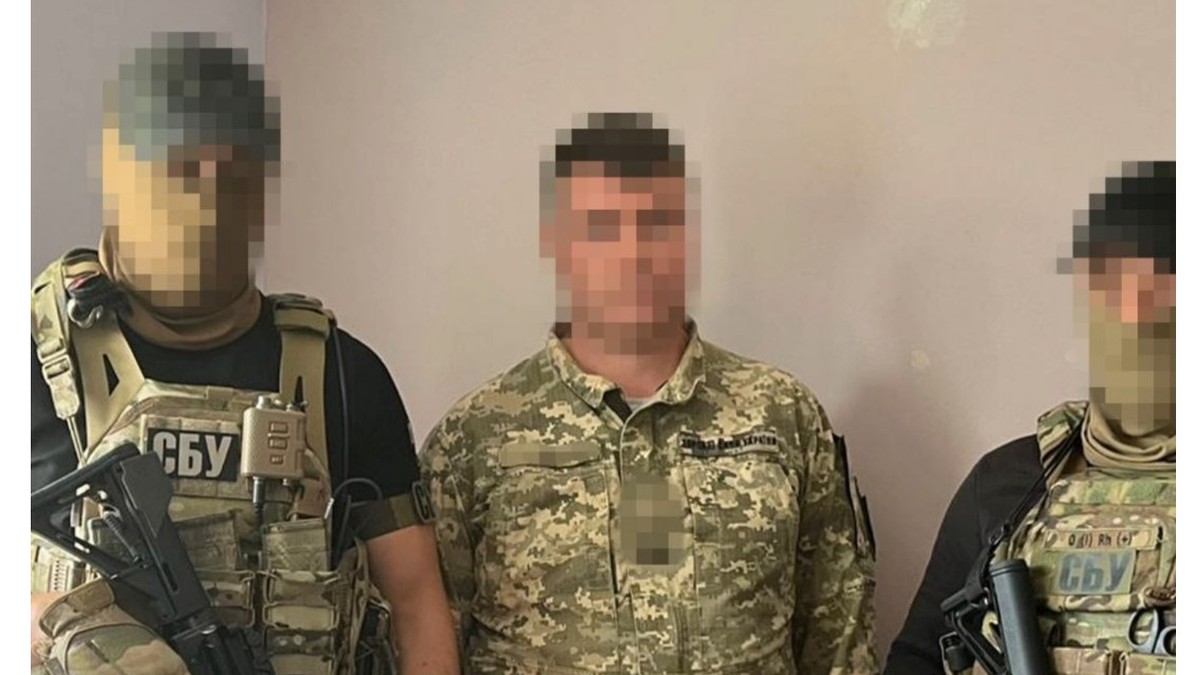 Maior ucrainean, arestat pentru spionaj în favoarea Rusiei Foto: SBU