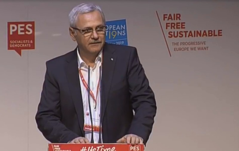 CORESPONDENȚĂ DE LA MADRID/ Liviu Dragnea atacă "instituțiile de forță din România", la Congresul socialiștilor europeni: "După 15 ani de dominație a dreptei, s-au distrus speranțe și destine"