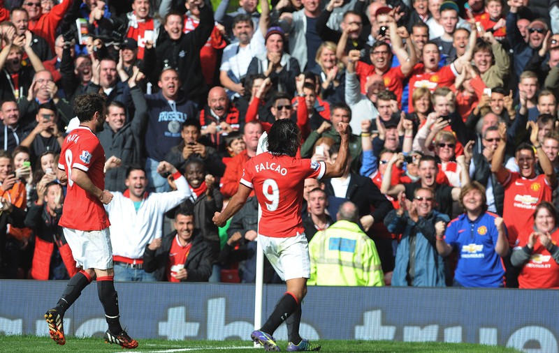VIDEO / Falcao a adus victoria pentru Manchester United, în partida cu Everton
