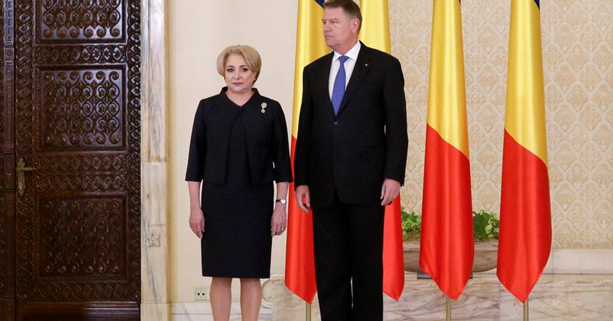 Klaus Iohannis și Viorica Dancila