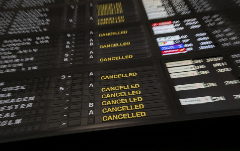 Traficul aerian va fi paralizat la Bruxelles, din cauza grevei generale. Cel puțin 30% dintre zborurile de plecare vor fi anulate