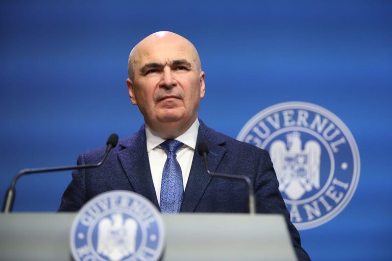 Ilie Bolojan la sediul Guvernului. Foto: Dumitru Angelescu (Libertatea)