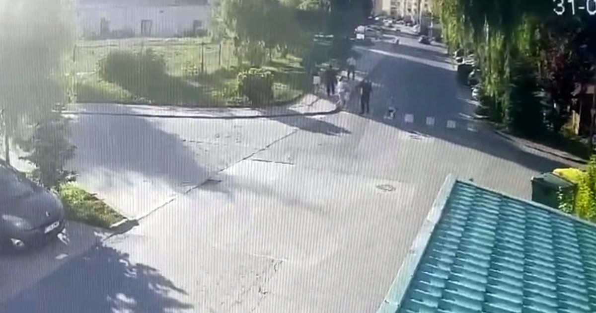Criminalul a fost surprins de camera video