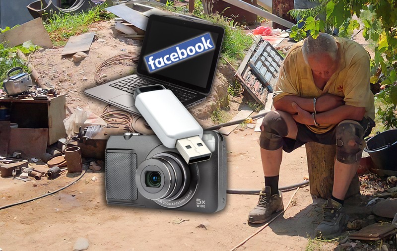 EXCLUSIV LIBERTATEA | Laptop, aparat foto digital și stickuri de memorie descoperite în casa lui Gheorghe Dincă! Asasinul are și cont de Facebook!