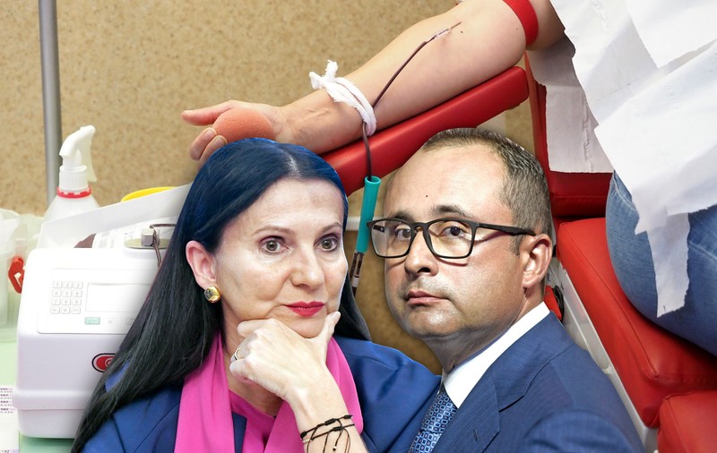 INVESTIGAȚIE. Un manager politic face risipă de zeci de milioane de euro pe tehnologii pompoase, care depășesc de 10 ori nevoia reală în sistemul de transfuzie românesc!