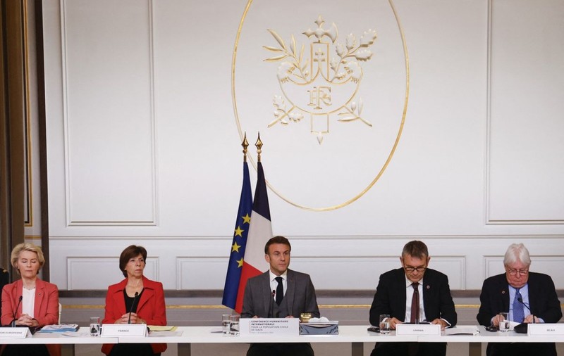 Protecția civililor „nu este negociabilă”, spune Macron la conferința de la Paris privind Fâșia Gaza, unde a cerut o încetare umanitară a focului