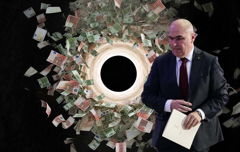 Lista „găurilor negre” din buget ocolite de Guvernul Bolojan. Locurile unde se scurg zeci de miliarde prin investiții, achiziții și subvenții