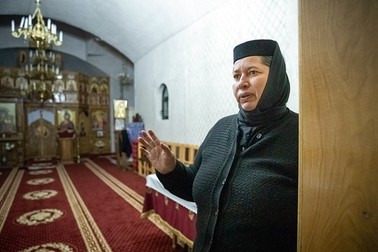 Stareța Teodora, în mănăstire