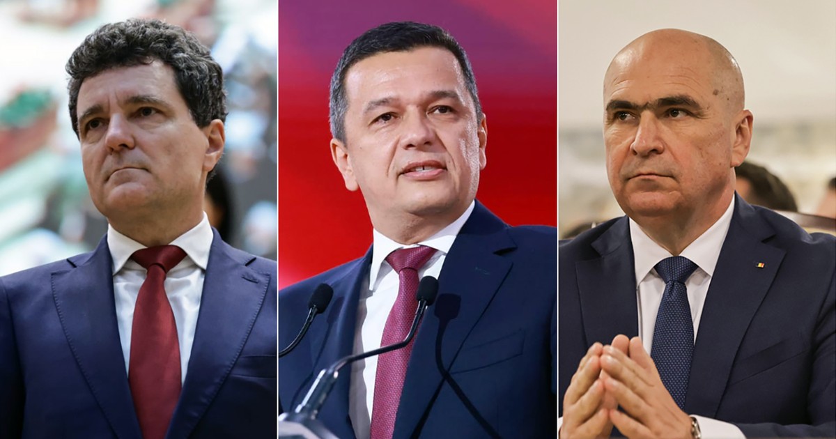 Nicusor Dan, Sorin Grindeanu, Ilie Bolojan