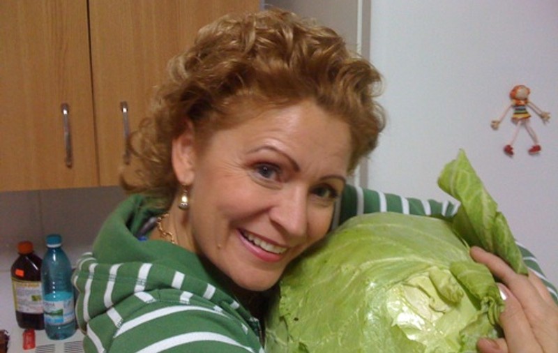 Matilda Pascal-Cojocăriţa îşi întreţine frumuseţea cu varză
